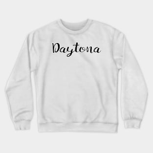 Daytona Beach Florida Typography Crewneck Sweatshirt